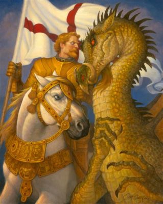  St. George and the Dragon의 화려한 색채와 강렬한 표현주의!