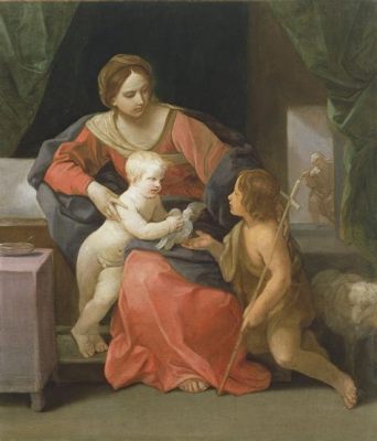  The Virgin and Child with St. John the Baptist - 섬세한 표현과 신비로운 아우라를 가진 작품